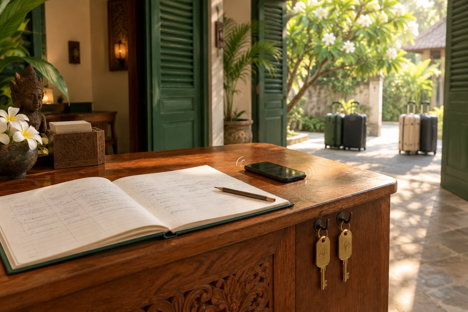 Villa & Guesthouse Website in Bali: Stop Double Bookings