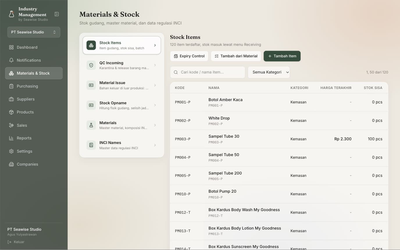 Industry Management