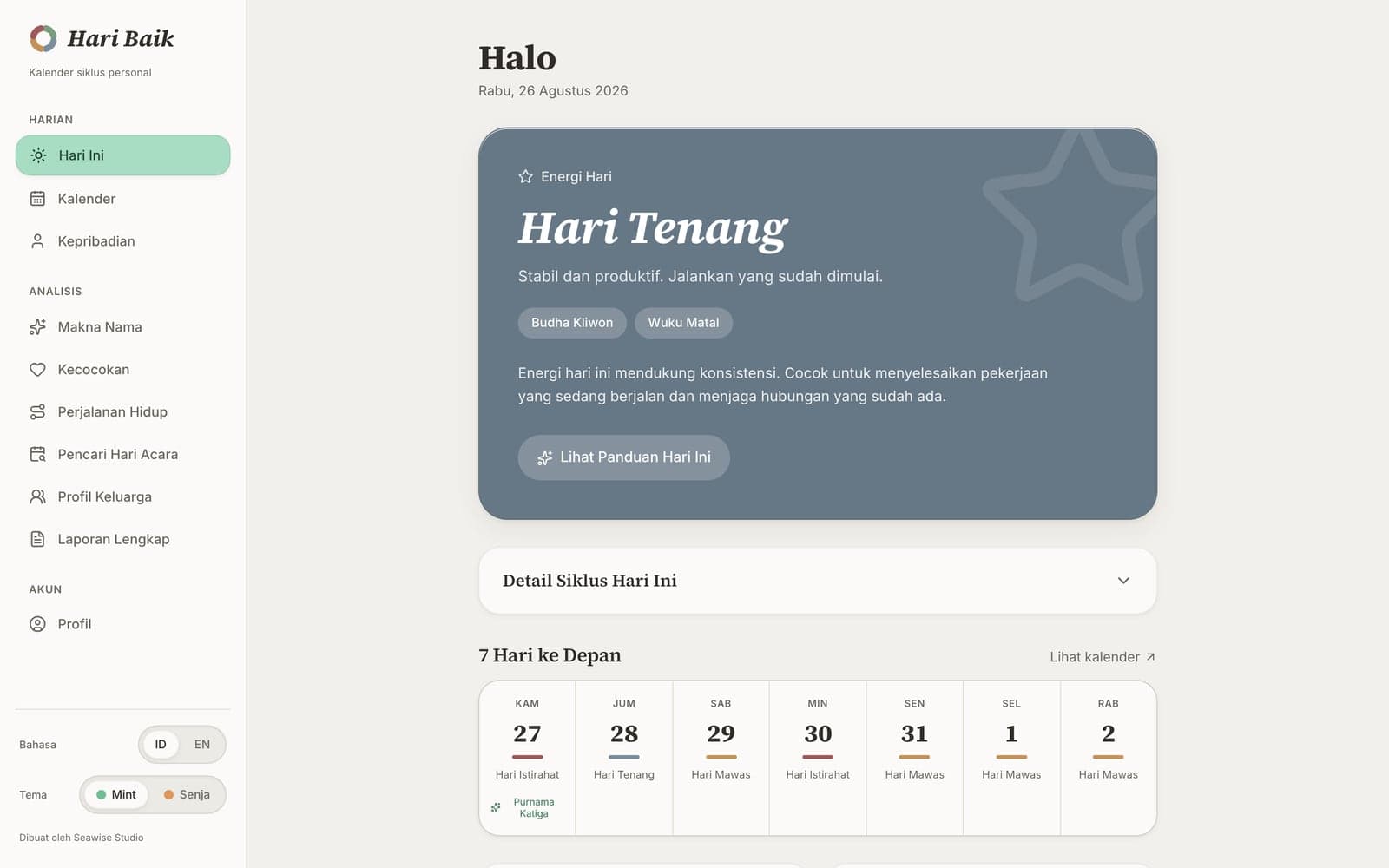 Preview Hari Baik
